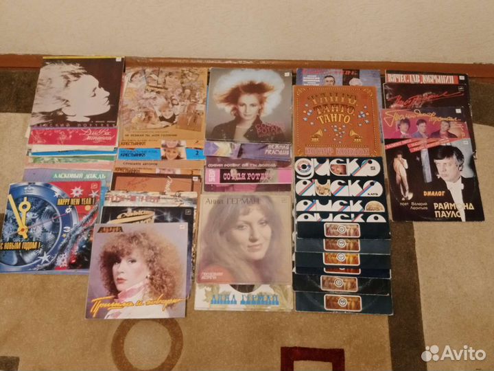 Пластинки, винил, СССР