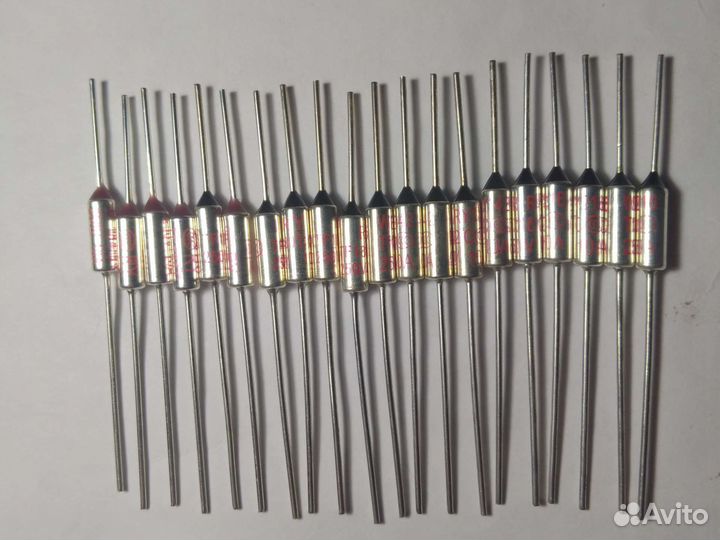 Термопредохранители 10A, 15A 250V TF 72C -300C