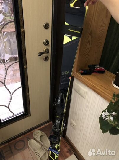 Горные лыжи Fischer RC4 Worldcup SL 145 + креплени