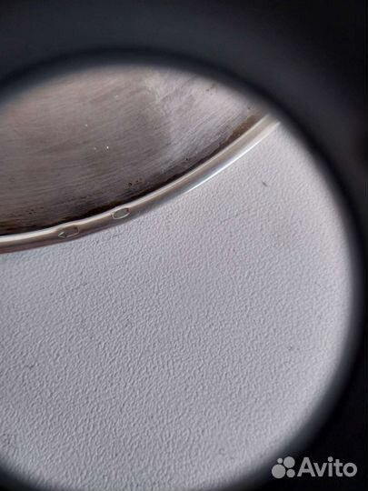 Чашка с блюдцем серебро