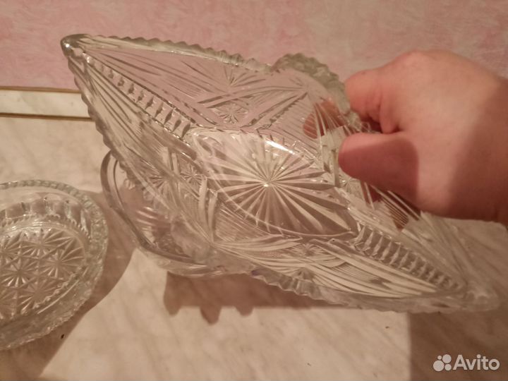 Хрустальная посуда СССР