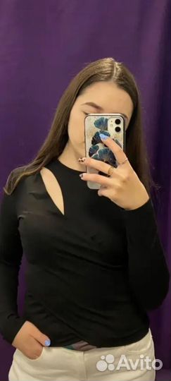 Оригинальный лонгслив,кофточка