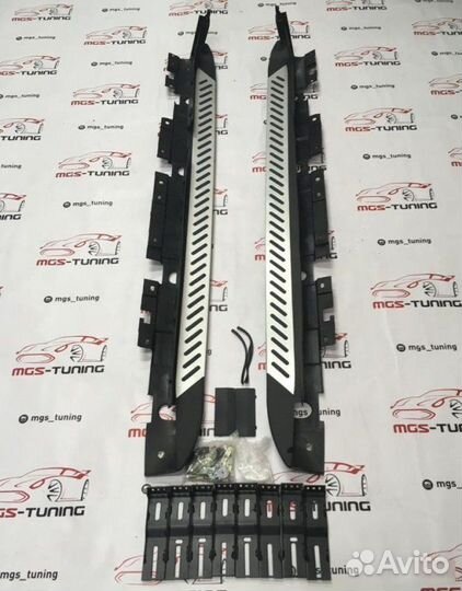 Новые пороги на BMW X4 F26 кузов