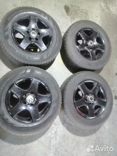 Колеса в сборе r17 зимние WV touareg