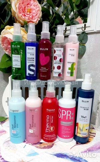 Спрей масло новый ollin оллин для волос