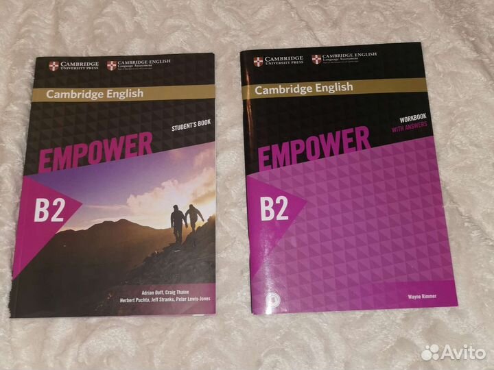 Учебник и рабочая тетрадь Cambridge english