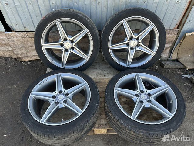 Колеса r18 разноширокие AMG купить в Москве | Авито