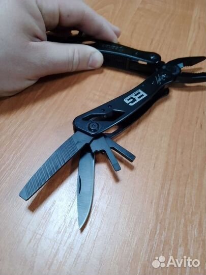 Мультитул Gerber, 9 в 1 с набором бит