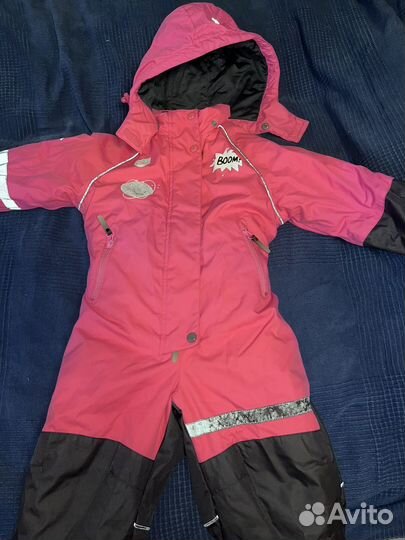 Зимний комбинезон для девочки 104 крокид