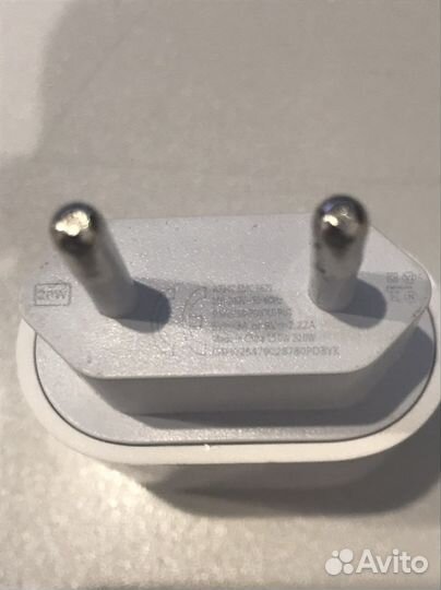 Быстрая зарядка Apple iPhone 20Вт type c