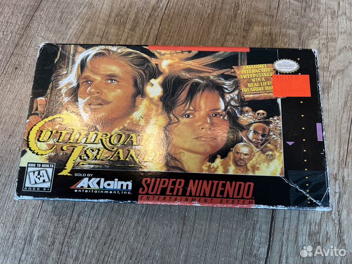 CutThroat Island для Super Nintendo (snes) PAL
