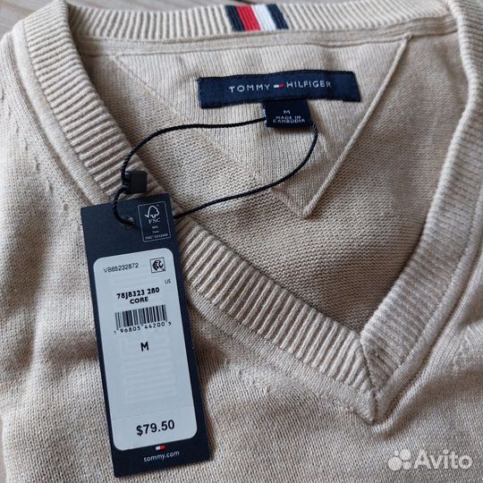 Свитер Tommy Hilfiger мужской (М, L)