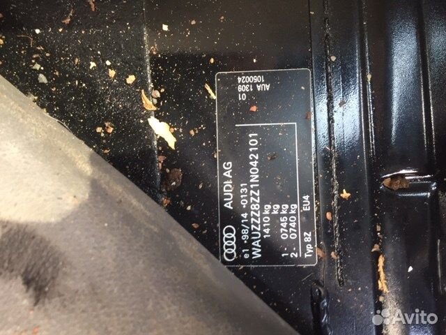 Разбор на запчасти Audi A2