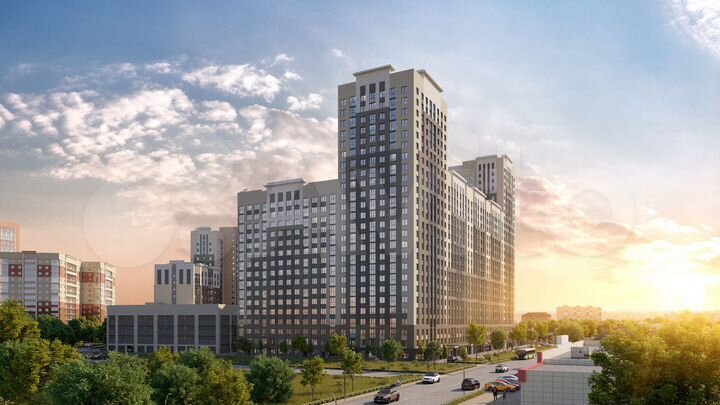 3-к. квартира, 88,6 м², 24/25 эт.