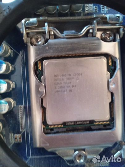 Мат. плата сокет 1156(проц опера в подарок)