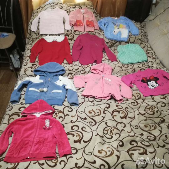 Вещи пакетом для девочки от 8 мес и выше