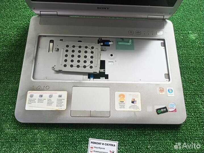 Корпус топкейс крышка Sony vgn-ns21s распродажа