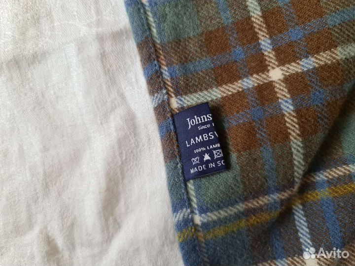 Шарф Johnstone lambwool Scotland Tartan