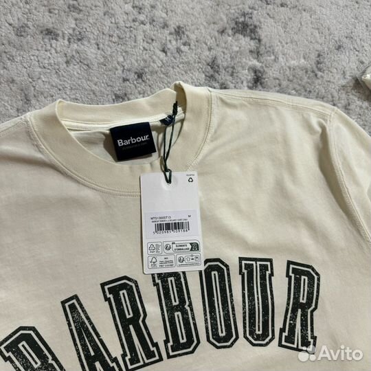 Лонгслив Barbour новый М