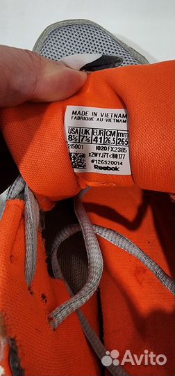 Мужские кроссовки reebok