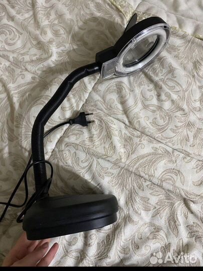 Настольная лампа с подстветкой