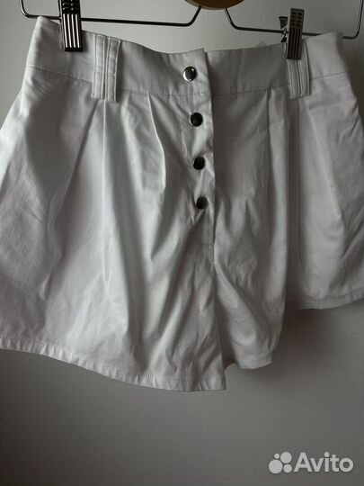 Шорты белые хлопковые