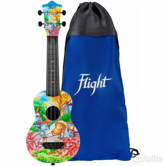 Укулеле сопрано flight ultra S-42 Fat Cat