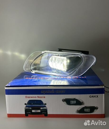 LED туманки (птф ) Daewoo Nexia 80w