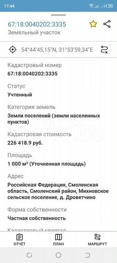 Участок 10 сот. (ИЖС)