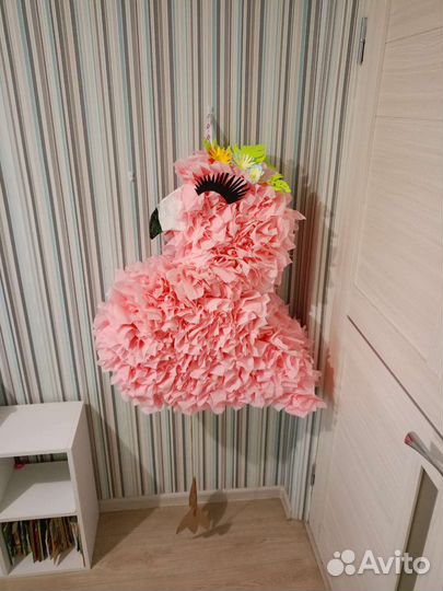 Пиньята фламинго