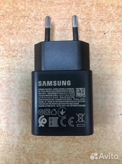 Адаптер новый оригинал для телефона samsung