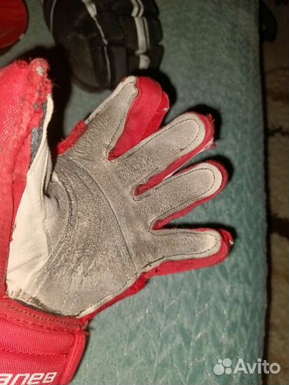 Краги хоккейные bauer