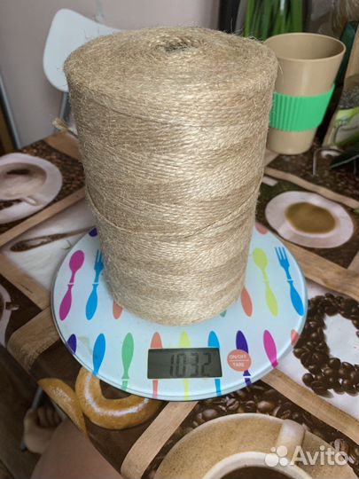 Шпагат джутовый 1,2 ктекс 840м