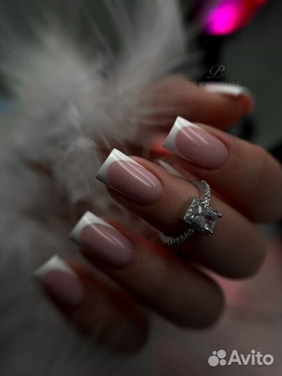 Маникюр гель лак укрепление