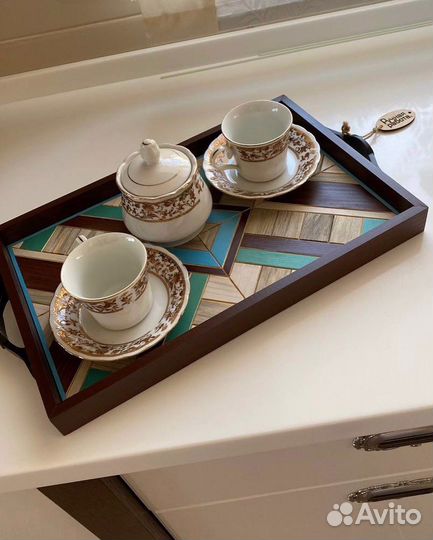 Поднос с ручками