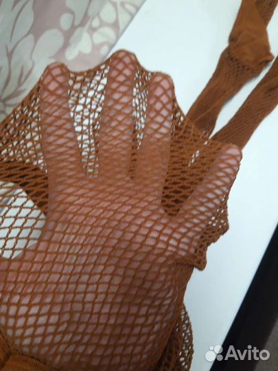 Колготки в сетку для бальных танцев