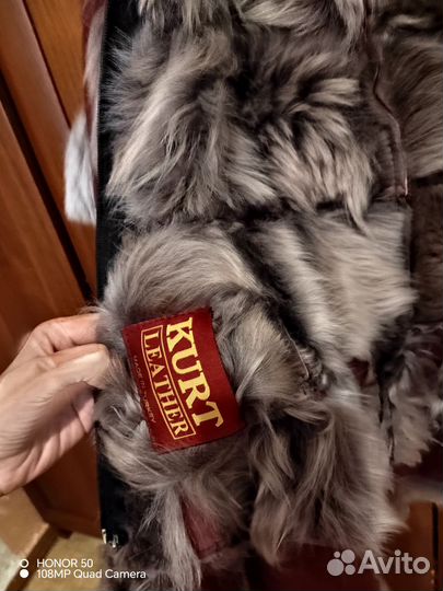 Дубленка детская для девочки