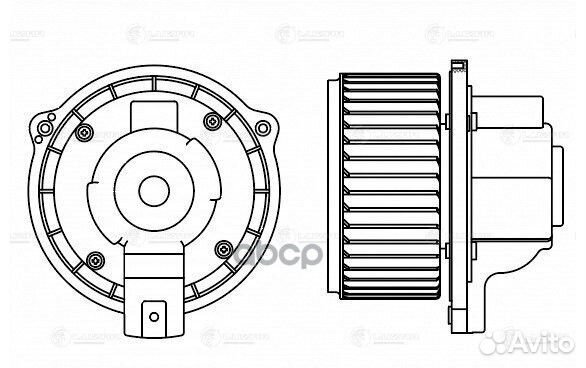 Электровентилятор отопителя для автомобилей LFh