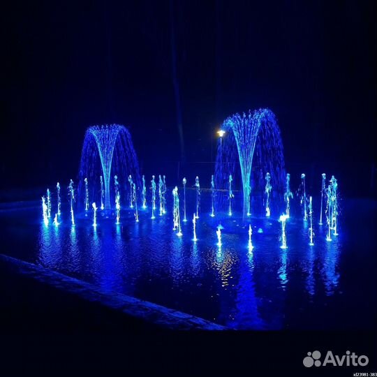 Пешеходный фонтан от производителя