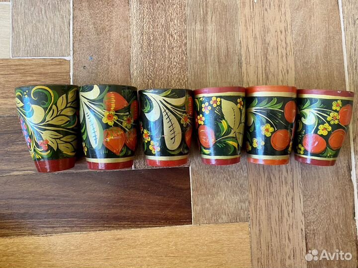 Набор столовой посуды Хохлома