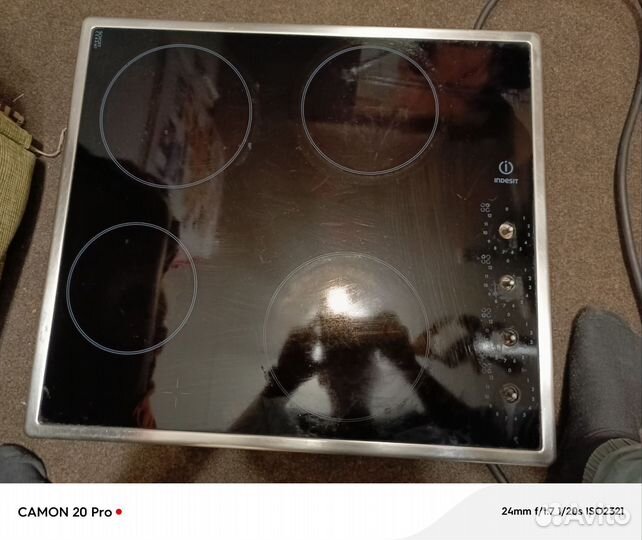 Стекло для варочной панели indesit