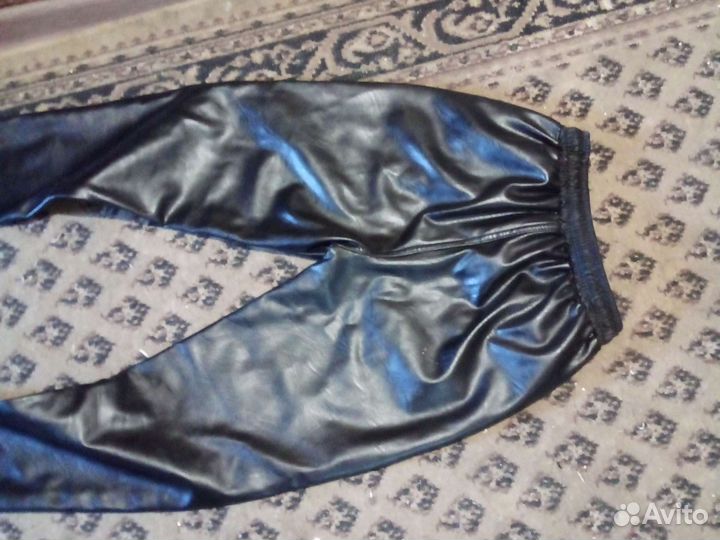 Кожаные брюки