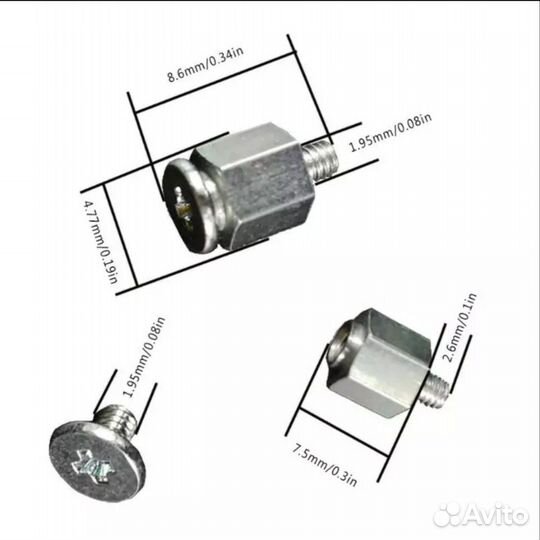 Винт (болт) для крепления M.2 SSD