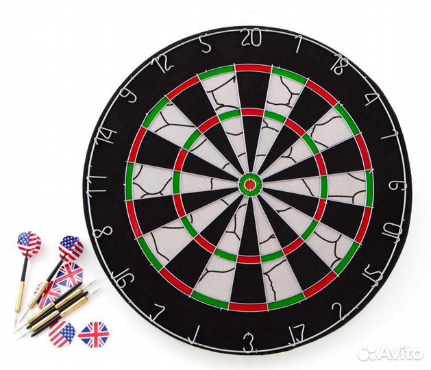 Дартс новый. 45,7 см. +6 дротиков