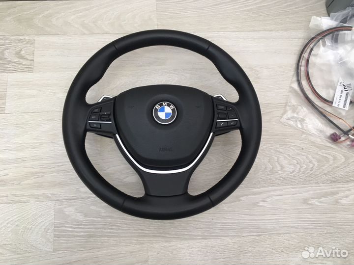 Спорт Руль Bmw 5 F10 F07 GT с обогревом