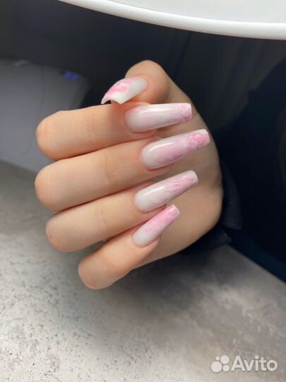 Маникюр гель лак