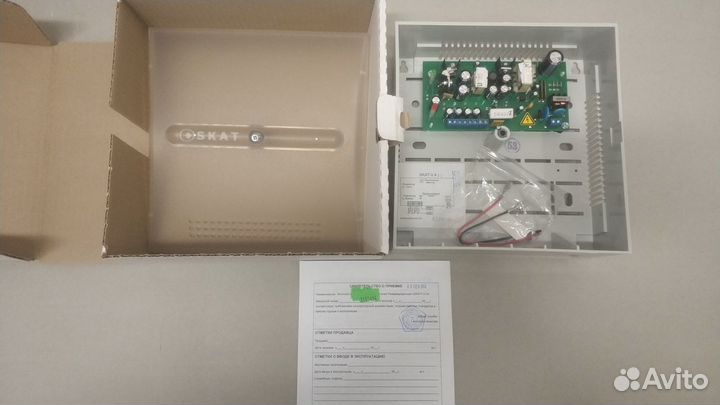 Блок питания резервированный skat-V.4 (пластик)