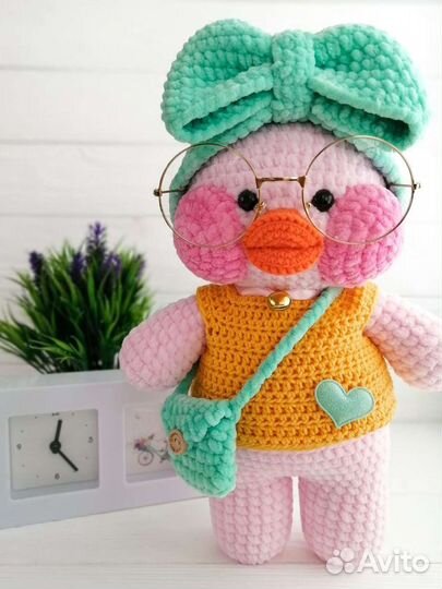 Уточка лалафанфан вязаная