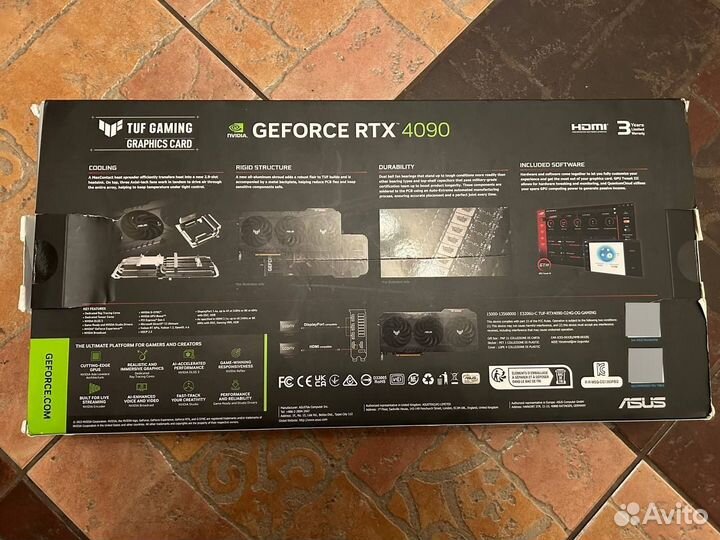 Видеокарта rtx 4090