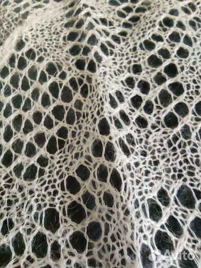 Оренбургский пуховый платок паутинка СССР